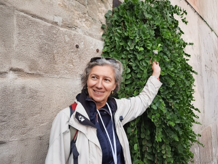 Patrizia Marazzi during Valpolicella wine walking tour